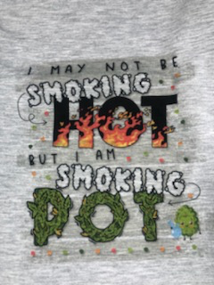 Smoking Hot, Smoking Pot TShirt